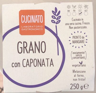 Grano con Caponata