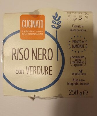 Riso Nero con verdure