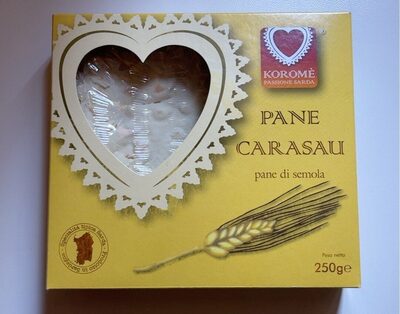 Pane carasau front packaging