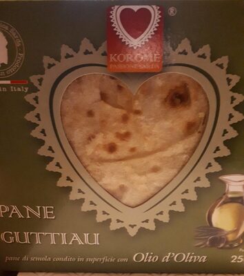 Pane Guttiau front packaging