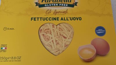 Fettuccine s glutine front packaging