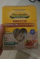 Gnocchi di patate con lenticchie rosse