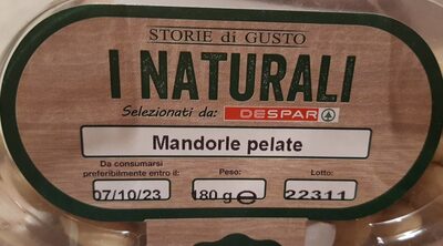 Mandorle secche pelate