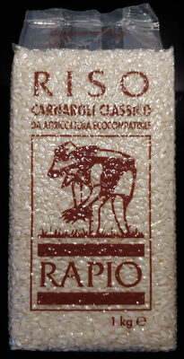 Riso Carnaroli Classico di agricultura ecocompatibile