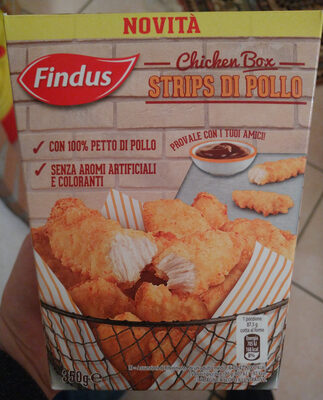 Chicken box - strips di pollo front packaging