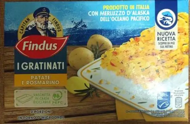 Gratinati - Patate & Rosmarino front packaging