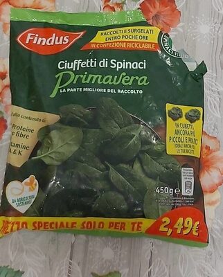 Ciuffetti di spinaci Primavera