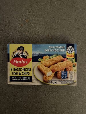 Bastoncini fish and chips