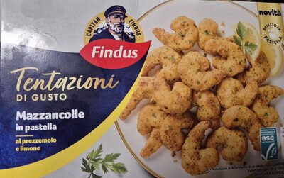 Mazzancolle in pastella