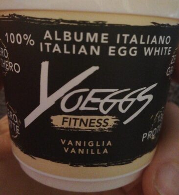 Yoeggs Fitness vanilla front packaging