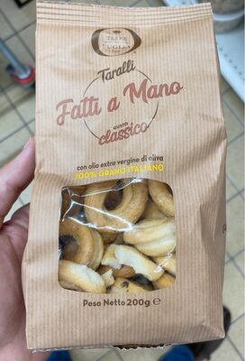 Taralli fatti a mano