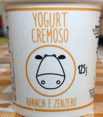 Yogurt cremoso arancia e zenzero