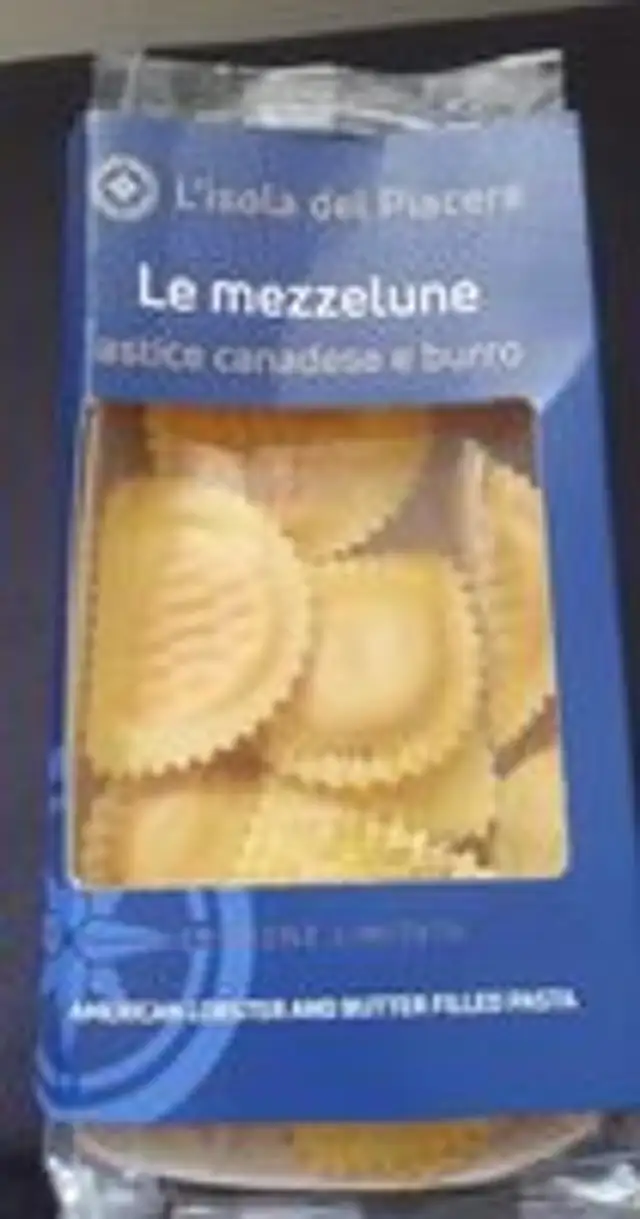 Mezzalune  astice canadese e burro