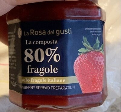 La rosa dei gusti front packaging