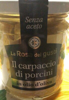 Il carpaccio di porcini