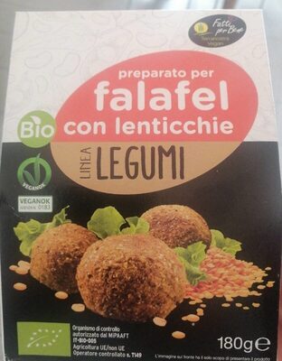 Falafel con lenticchie