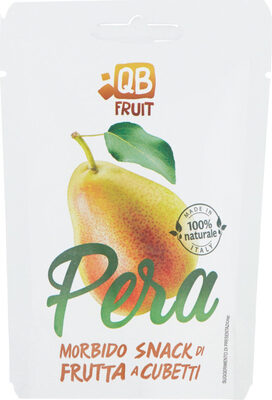 Fruit pera morbido snack di frutta a cubetti