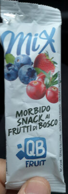 morbido snack di frutti di bosco
