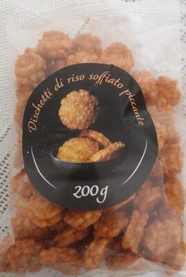 Dischetti di riso soffiato piccante