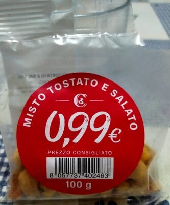 Misto tostato e salato