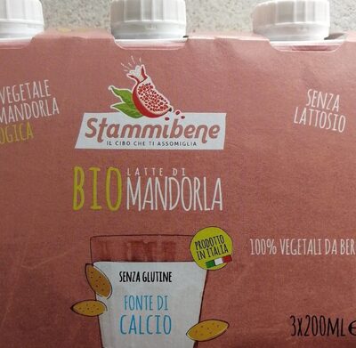 Latte bio di mandorla