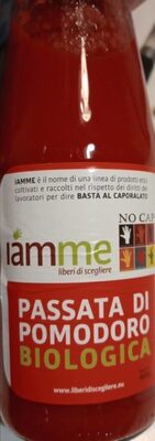 Passata di pomodoro biologica