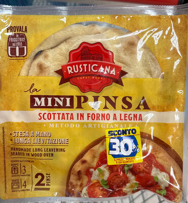 Mini Pinsa front packaging