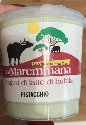 Yoghurt di latte di bufala pistacchio