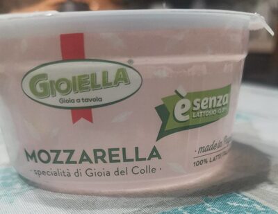 Mozzarella senza lattosio