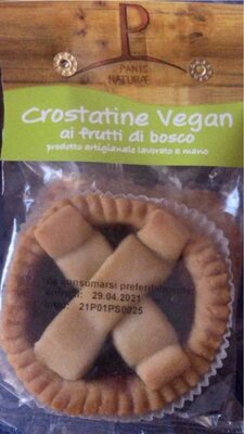 Crostatine Vegan ai frutti di bosco