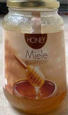 Miele millefiori front packaging