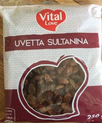 Uvetta sultanina front packaging