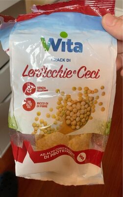 Snack di lenticchie e ceci