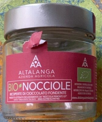 BIO NOCCIOLE caramellate Altalanga 120 gr