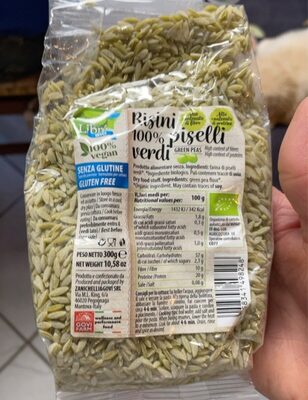 Risini 100% piselli verdi