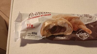 Cornetto con crema al cacao