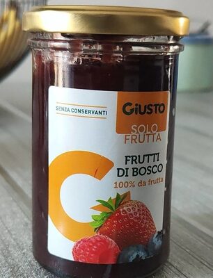 Marmellata frutti di bosco