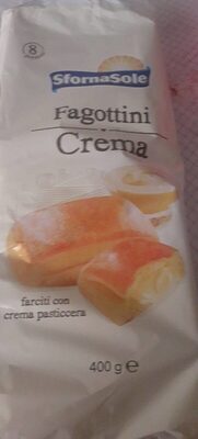 Fagottini crema front packaging