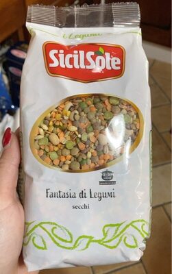Fantasia di legumi secchi front packaging