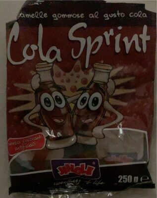Cola sprint front packaging