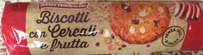 Biscotti con cereali e frutta