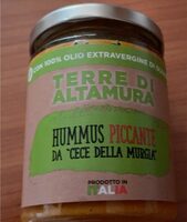 Hummus piccante da “cece della murgia”