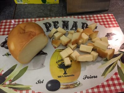 Scamorza Fumée au bois de hêtre front packaging