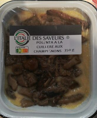 Polenta à la Cuillère aux Champignons