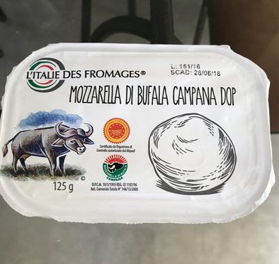 Mozzarella Di Bufala Campana Dop