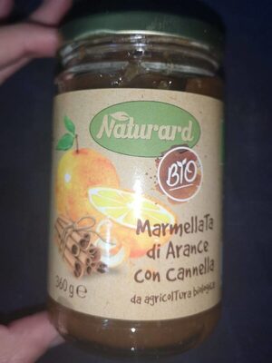 NaturArd BIO Marmellata di Arance con Cannella
