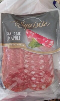Le squisite salame Napoli front packaging