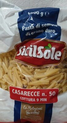 Casarecce n 50 front packaging
