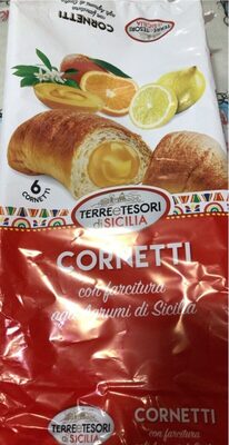 Cornetti con farcitura agli agrumi di Sicilia