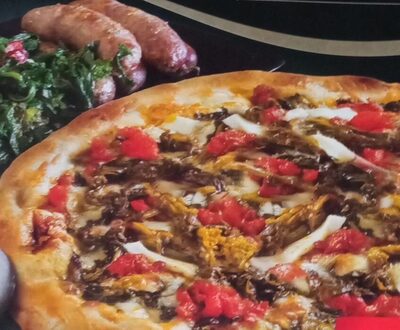 Pizza front packaging